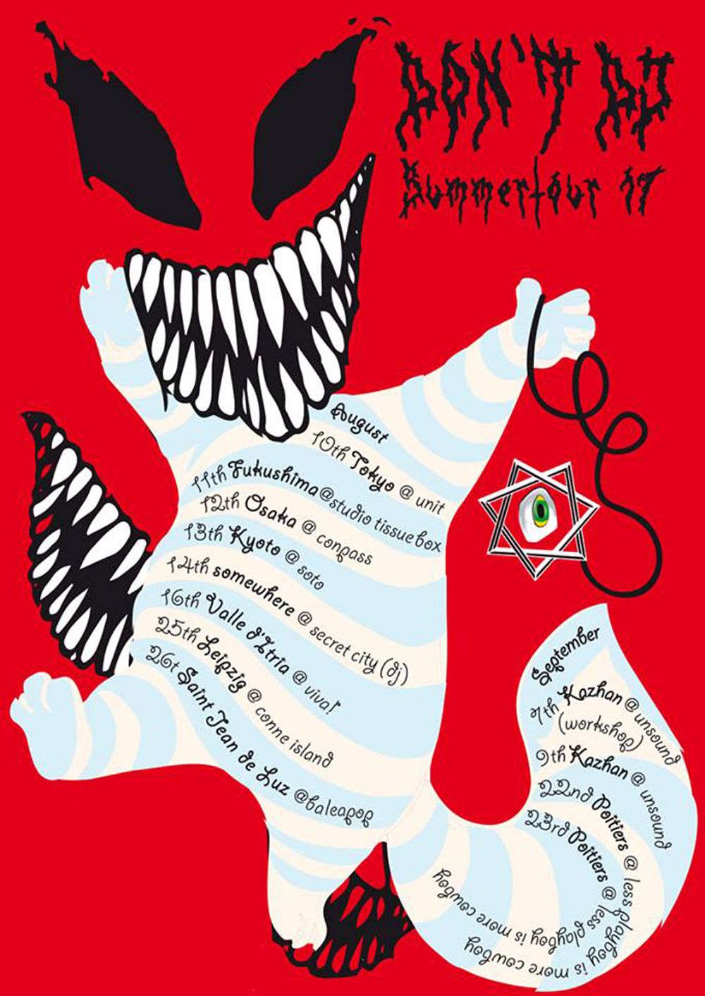 DON’T DJ, YPY JAPAN TOUR 2017