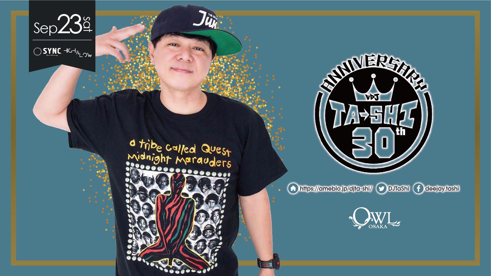 SPECIAL GUEST : DJ Ta-Shi / 【 SYNC / High&low】