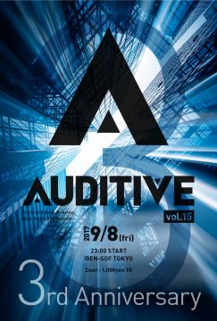 Auditive Vol.15  - 3rd Anniversary -
