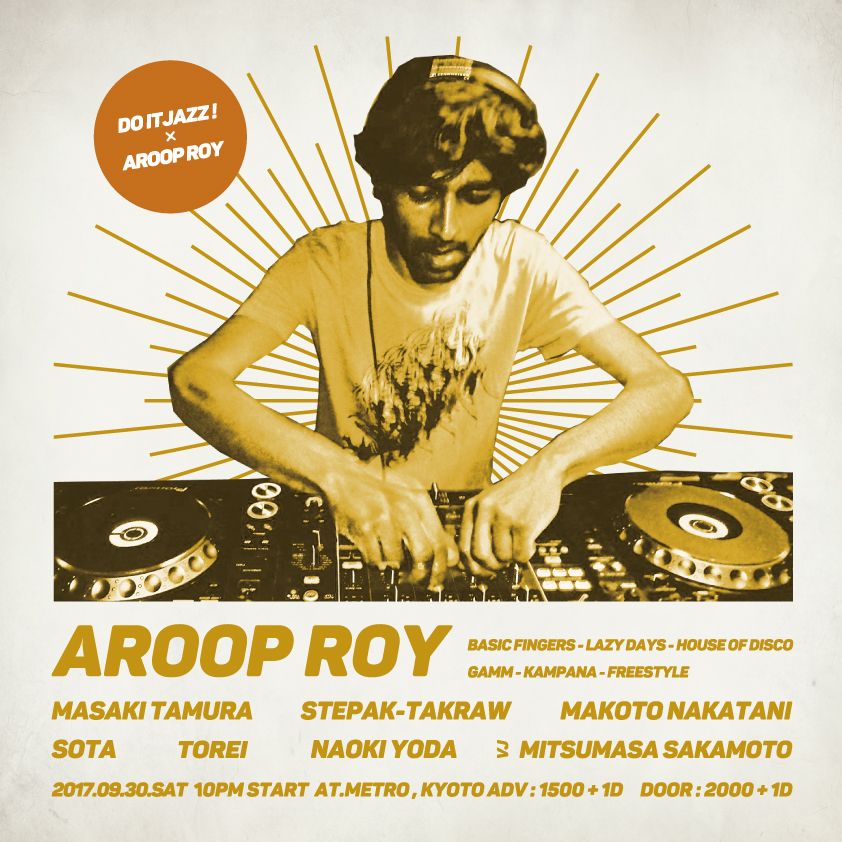 Do it JAZZ! × AROOP ROY