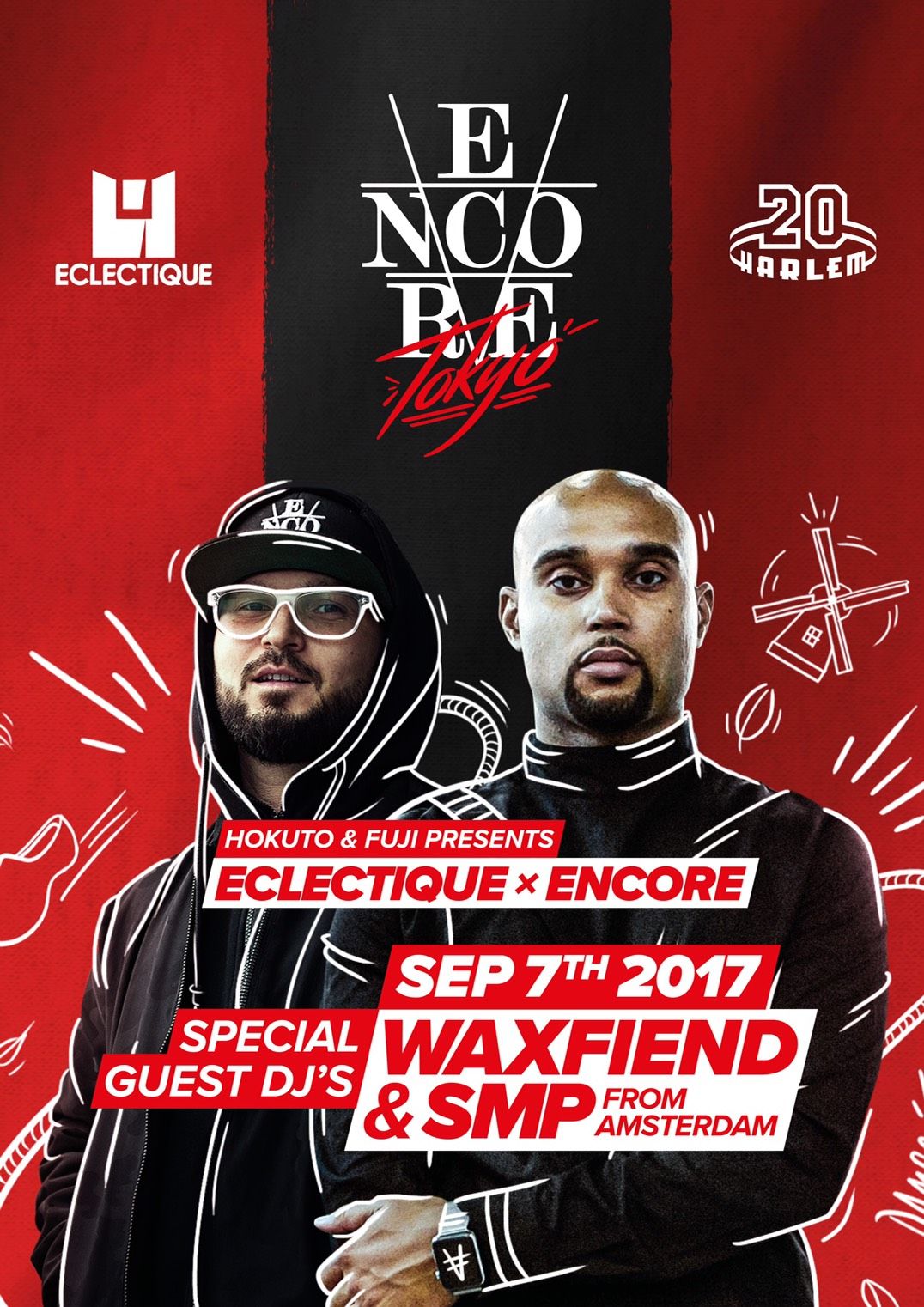 HOKUTO & FUJI presents ECLECTIQUE -TOKYO × ENCORE AMSTERDAM-