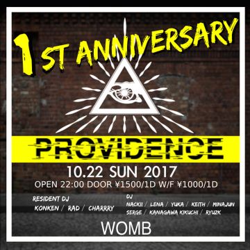 PROVIDENCE 1st ANNIVERSARY
