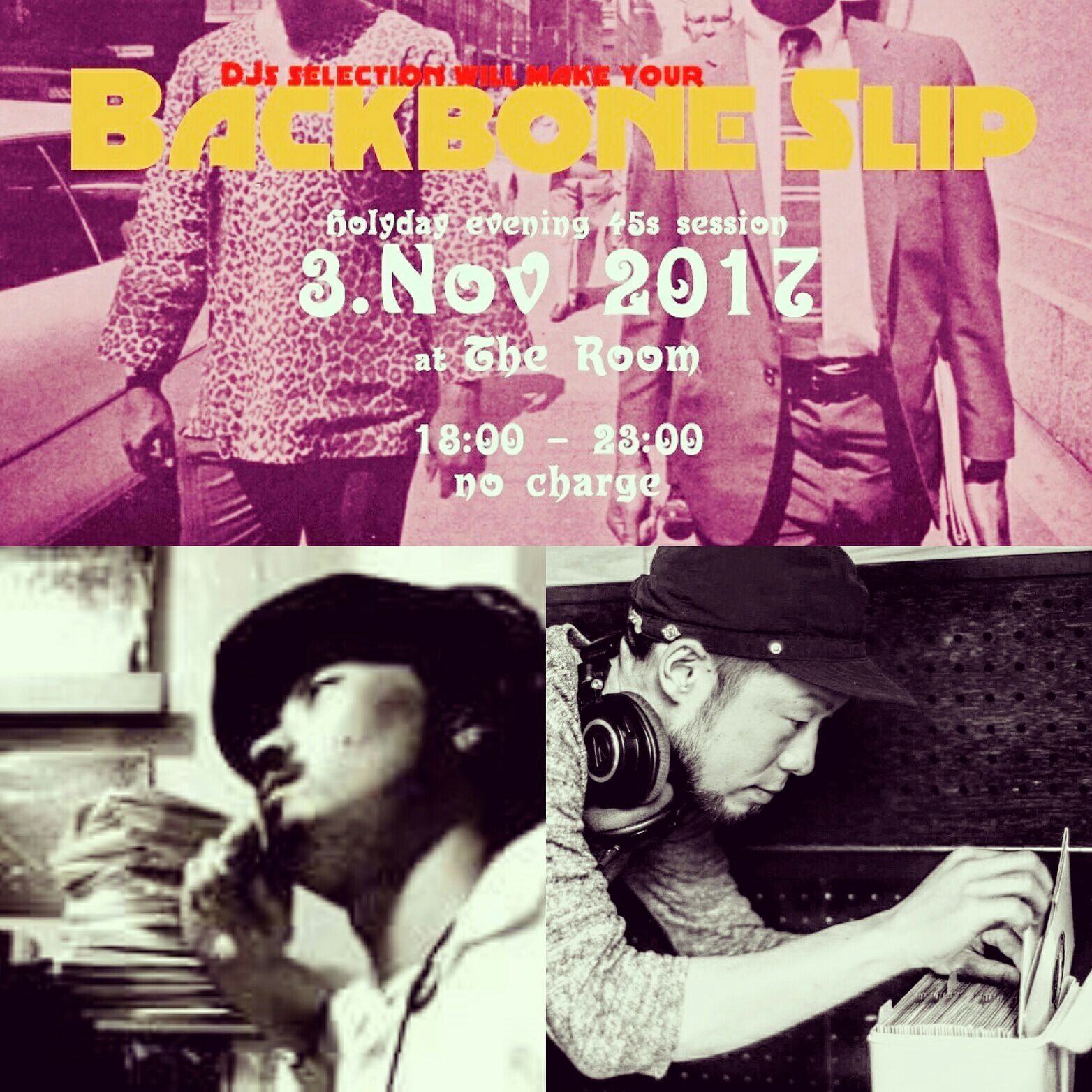 BACKBONE SLIP -Holiday evening 45's session