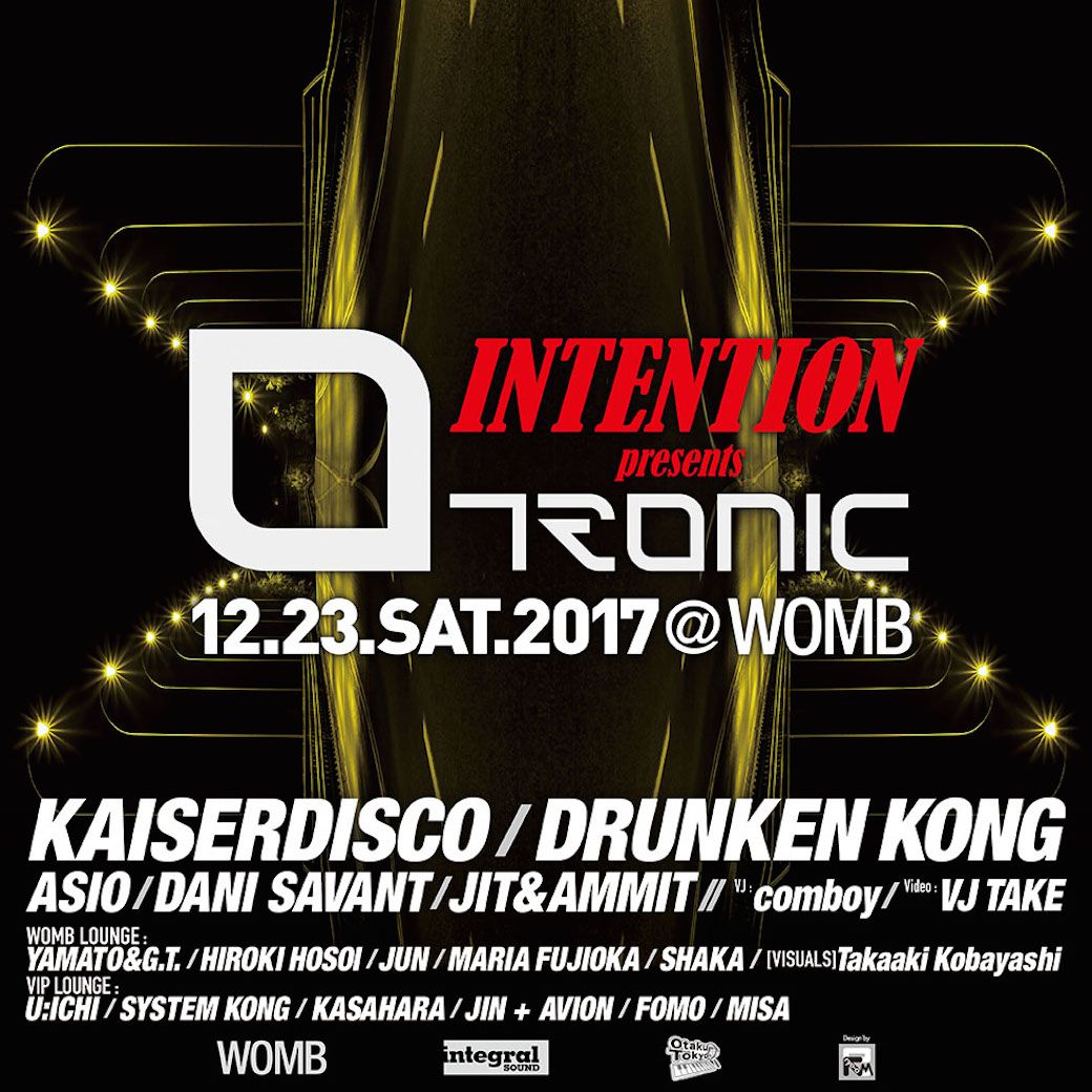 INTENTION presents Tronic with KAISERDISCO