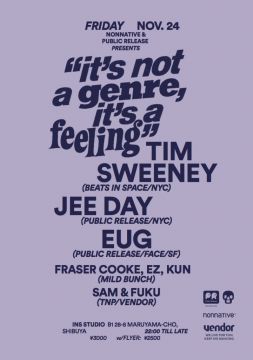 nonnative & Public Release presents Tim Sweeney @INS Studio