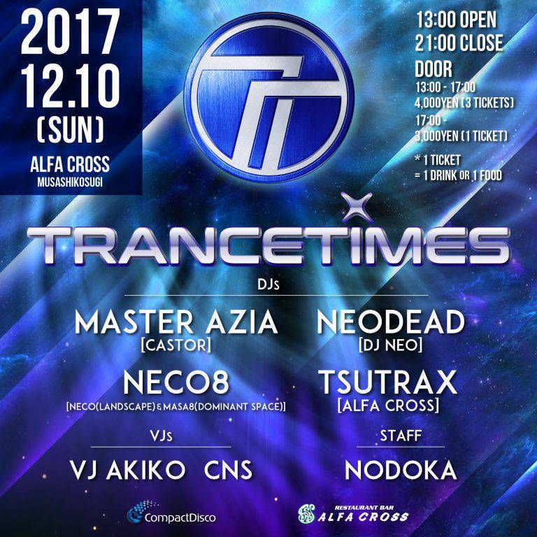 CompactDisco presents TRANCETIMES Vol.1