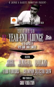 R Lounge & Raggyz Promotion Present “YEAR-END LOUNGE” GRIGRI ”SUNSET JAM” Release Party in Tokyo (7F DAY)