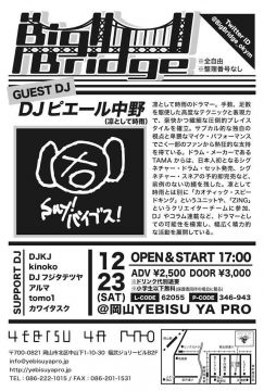 Big Bridge GUEST DJ : DJ ピエール中野(凛として時雨)