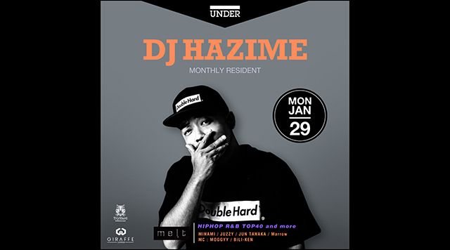 SPECIAL GUEST : DJ HAZIME / 4F Barbie