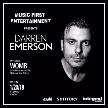 Music First Entertainment presents DARREN EMERSON