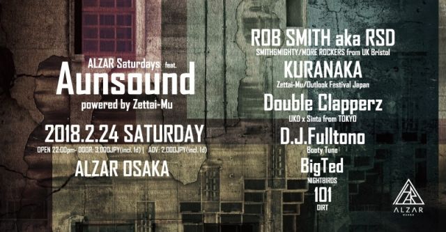  ALZAR Saturdays feat. Aunsound powered by Zettai-Mu