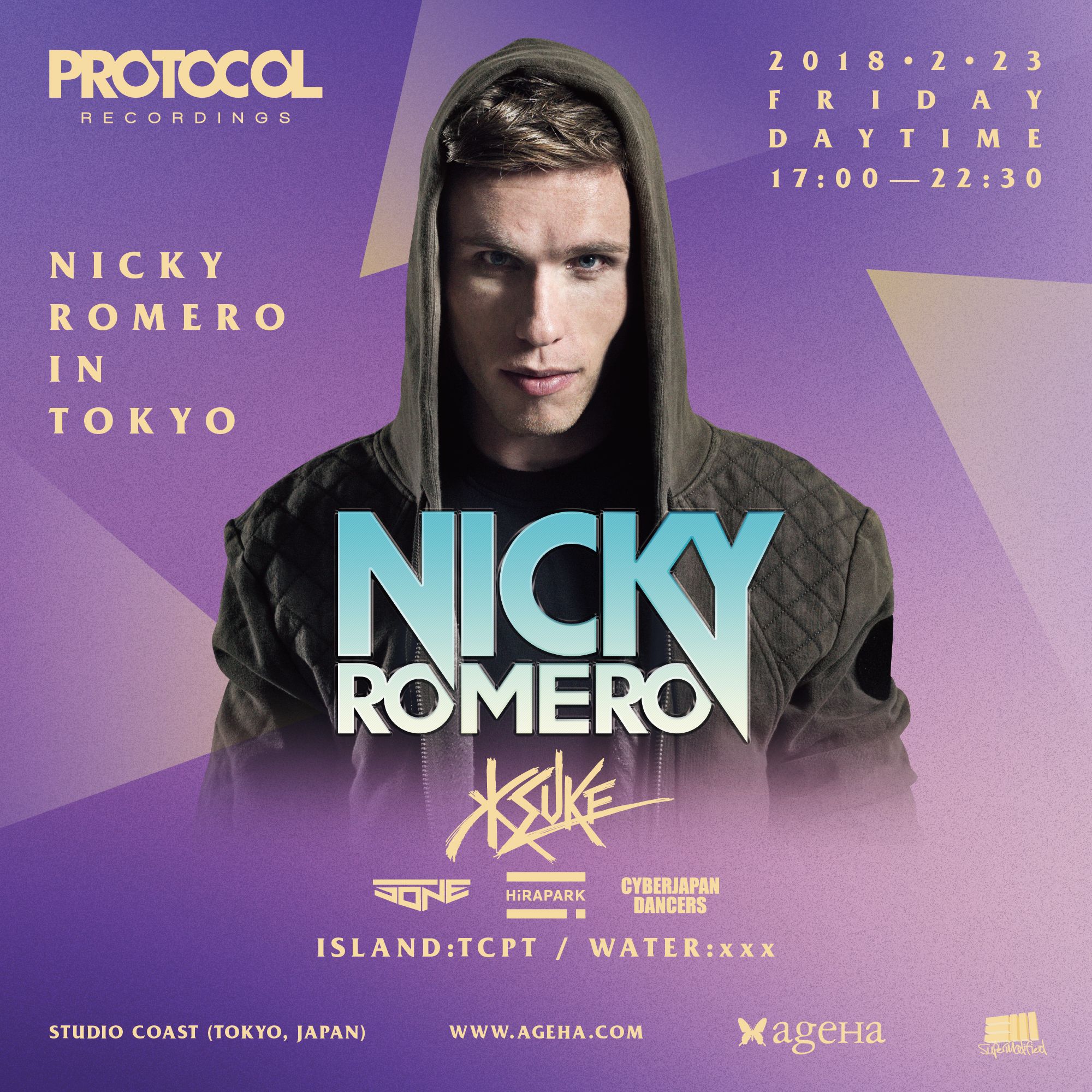 ageHa Presents NICKY ROMERO IN TOKYO
