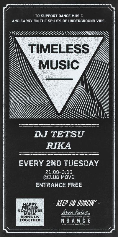 TIMELESS MUSIC  -DJ Tetsu's Birthday Bash-