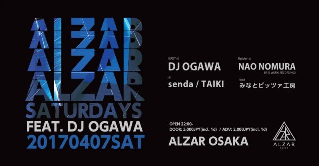 ”ALZAR Saturdays" feat. DJ OGAWA