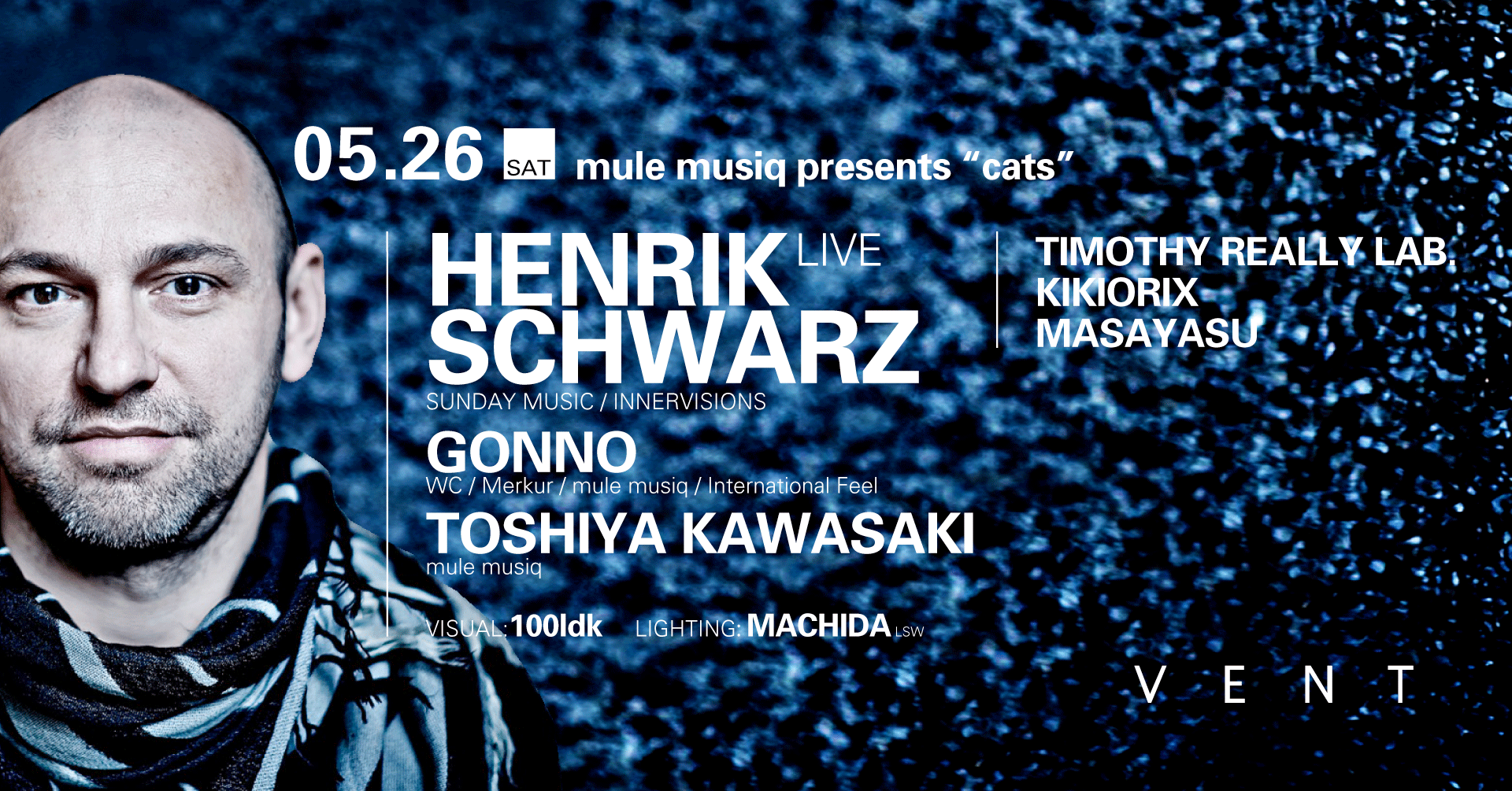 Henrik Schwarz at mule music presents “cats”