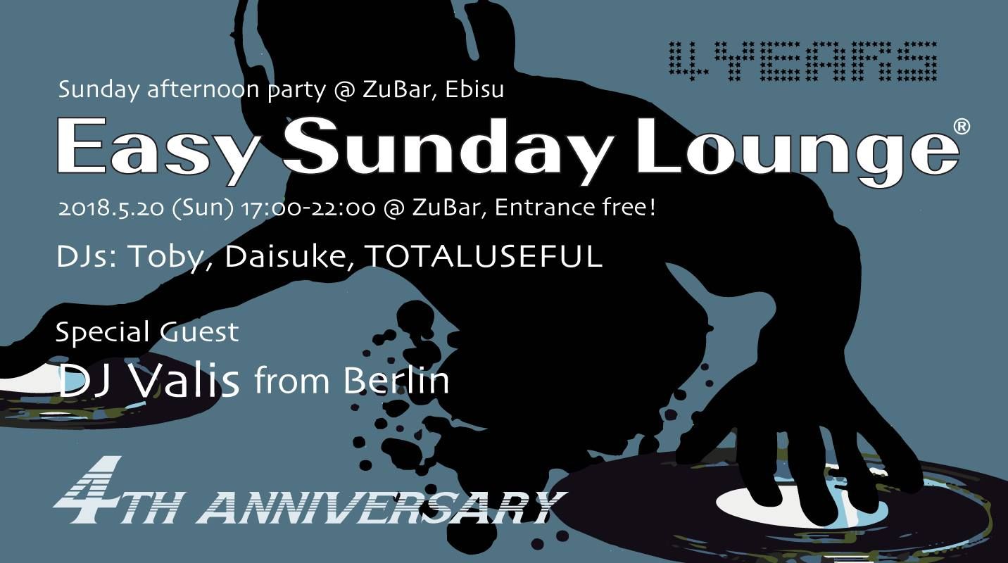 Easy Sunday Lounge 4th Anniversary