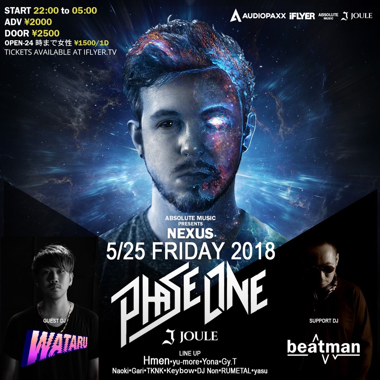 - Absolute Music Presents -  NEXUS  with Phase One 