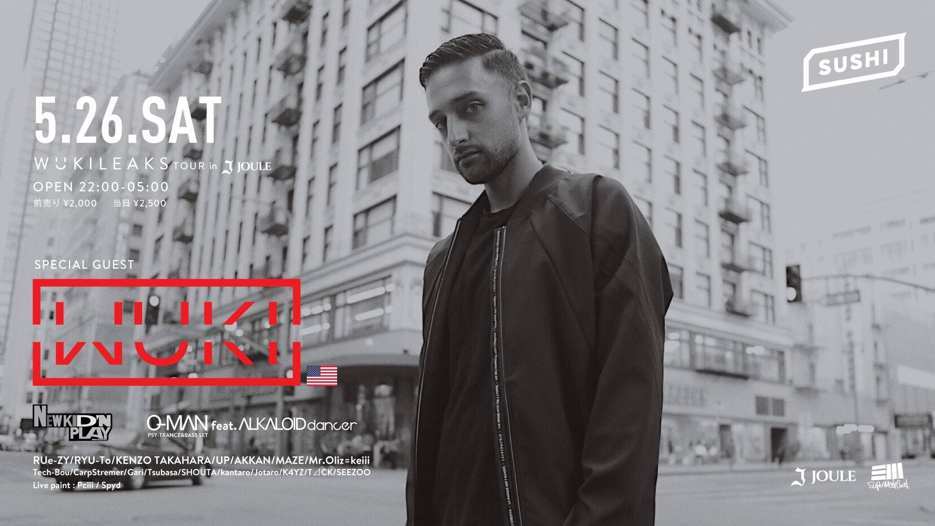 WUKI LEAKS TOUR in JOULE
