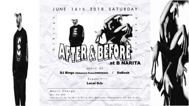 AFTER & BEFORE at B NARITA
