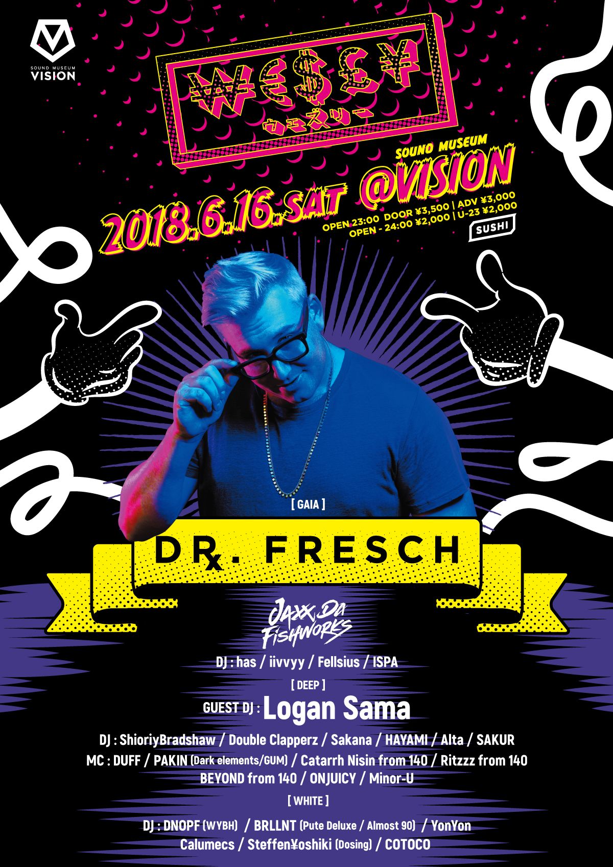 ₩€$£¥ / ウェズリー