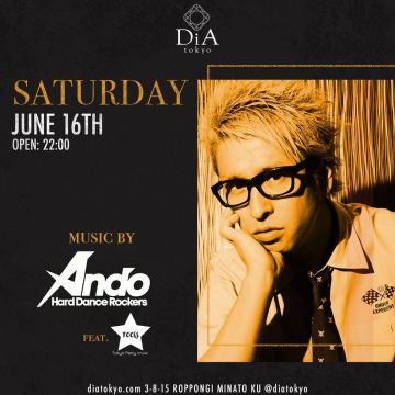 　　　　　　SATURDAY @ DiA tokyo