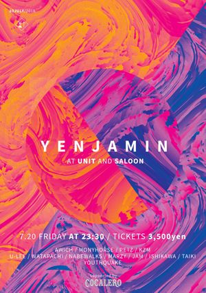 YENJAMIN SP - kZm “DIMENSION” RELEASE TOUR FINAL ‒ Supported by COCALERO