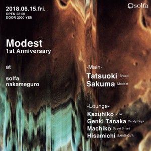Modest  # 003 1st Anniversary