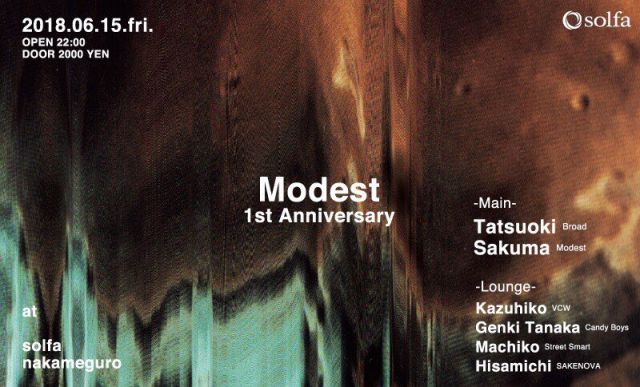 Modest  # 003 1st Anniversary