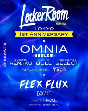 OMNIA × LockerRoom Tokyo 1st Anniversary