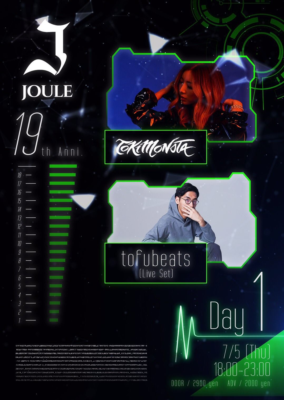 Joule 19th Anniversary feat. TOKiMONSTA & tofubeats