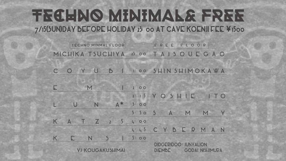 TECHNO MINIMAL & FREE