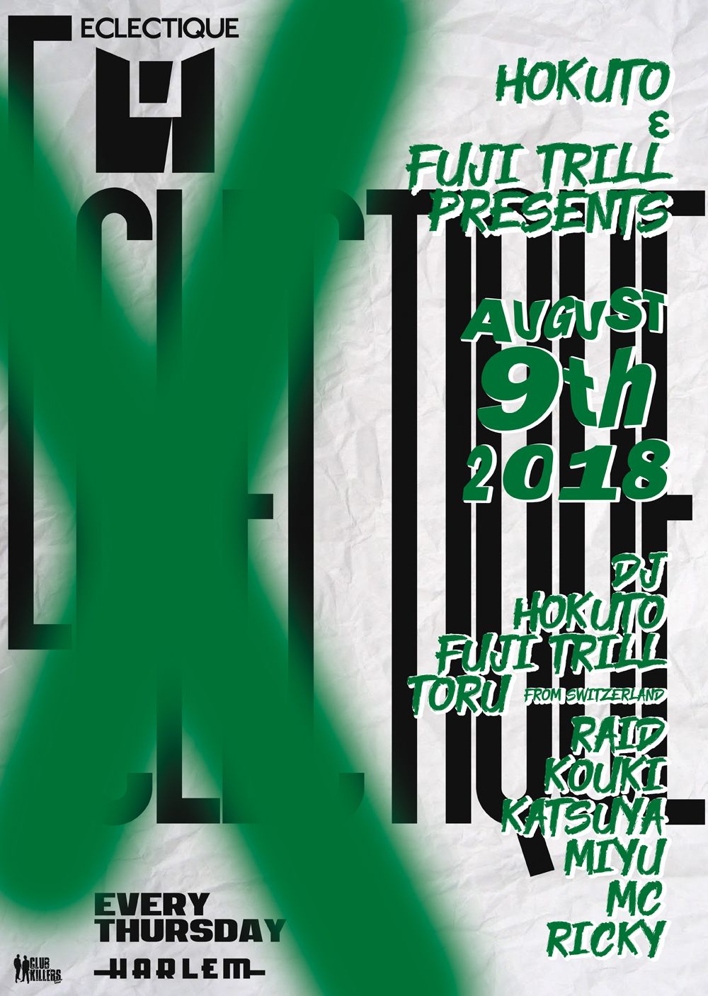 HOKUTO & FUJI TRILL presents ECLECTIQUE