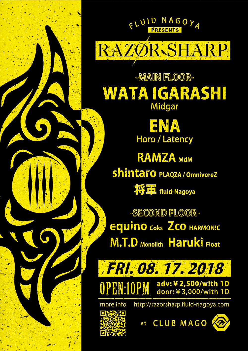 fluid-Nagoya presents RAZOR SHARP