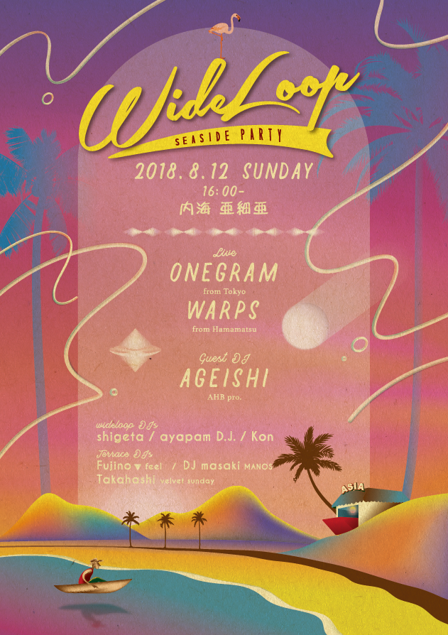 wideloop seaside party