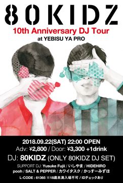 80KIDZ 10th Anniversary DJ Tour