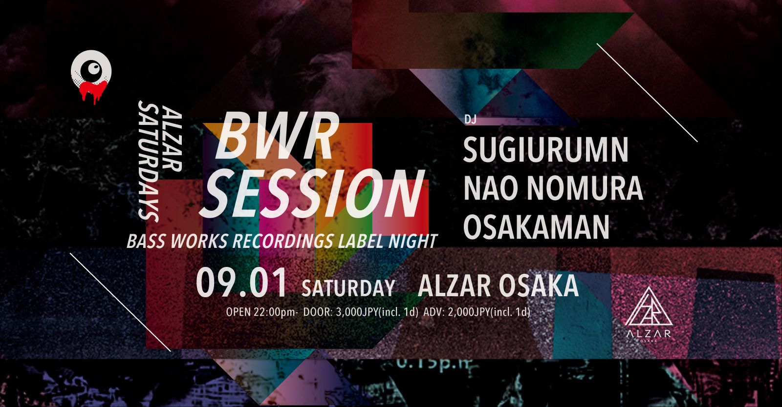 ALZAR SATURDAYS “ feat. BWR SESSION”