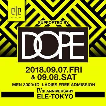 ELE TOKYO 4th Anniversary