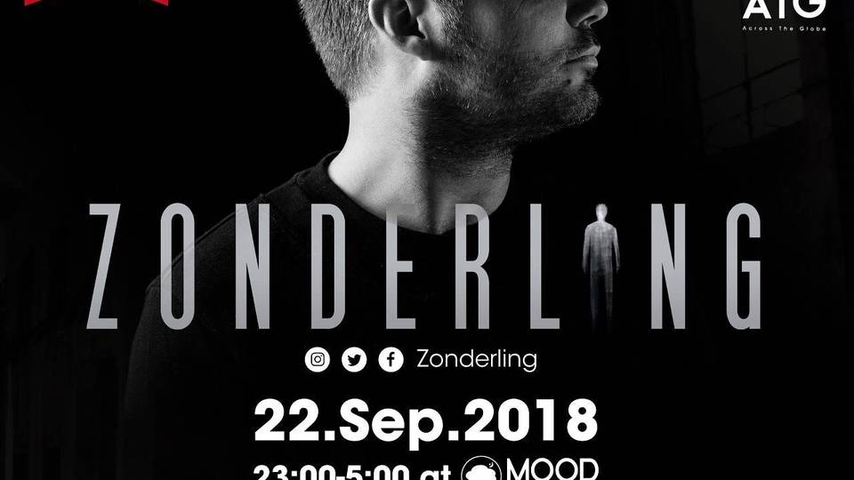 HEXAGONからリリースを重ねる世界中のエレクトロ・ミュージック界へ新たな波を起こし続けているZonderlingがMood Nightclubに降臨！！