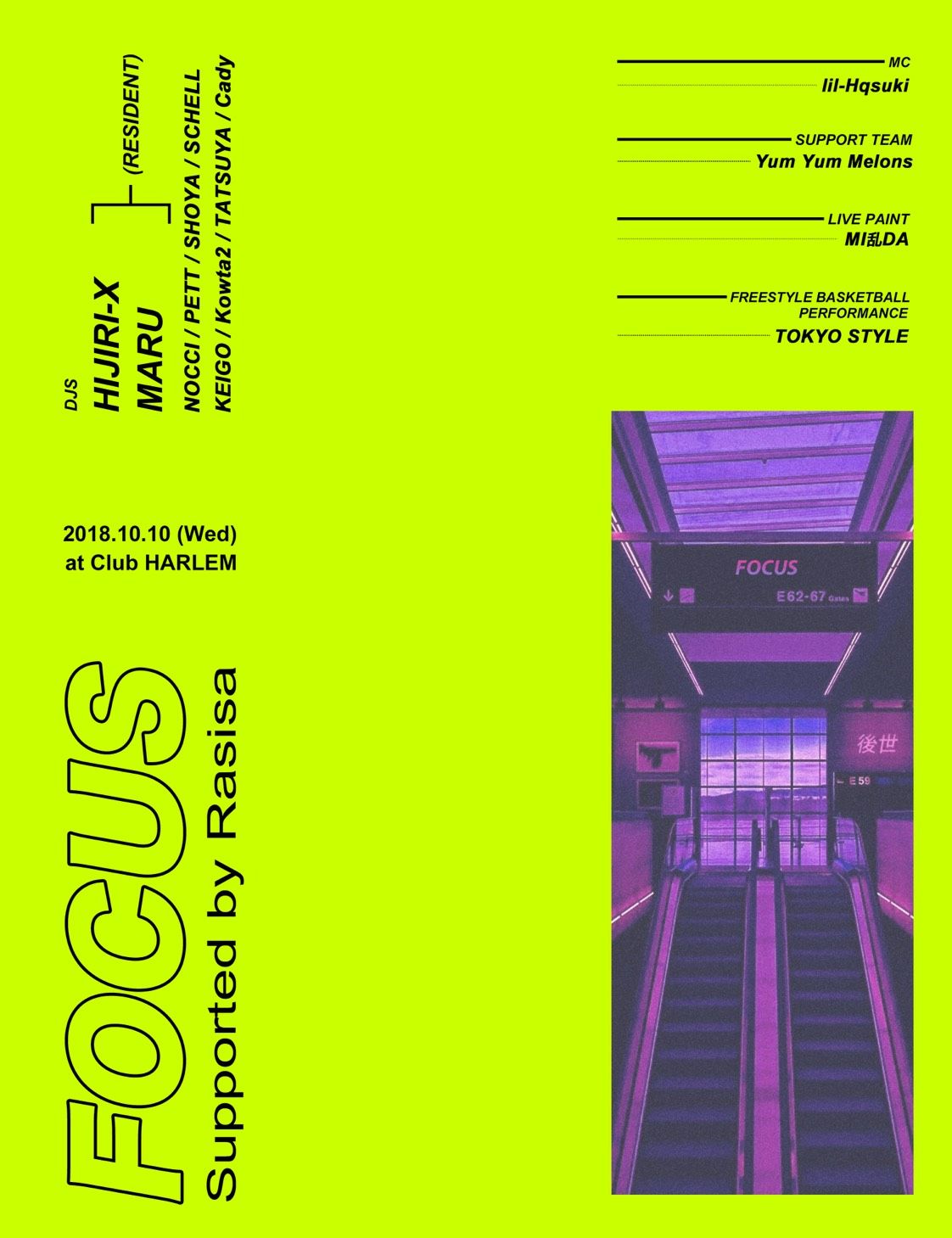 FOCUS Supported by Rasisa