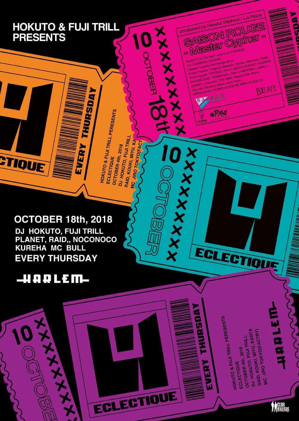 HOKUTO & FUJI TRILL presents ECLECTIQUE