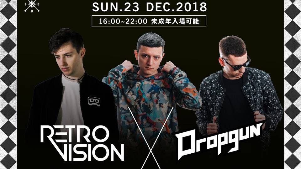 DROPGUN / RETROVISION JAPAN TOUR IN OSAKA