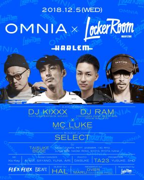 OMNIA × LockerRoom Tokyo