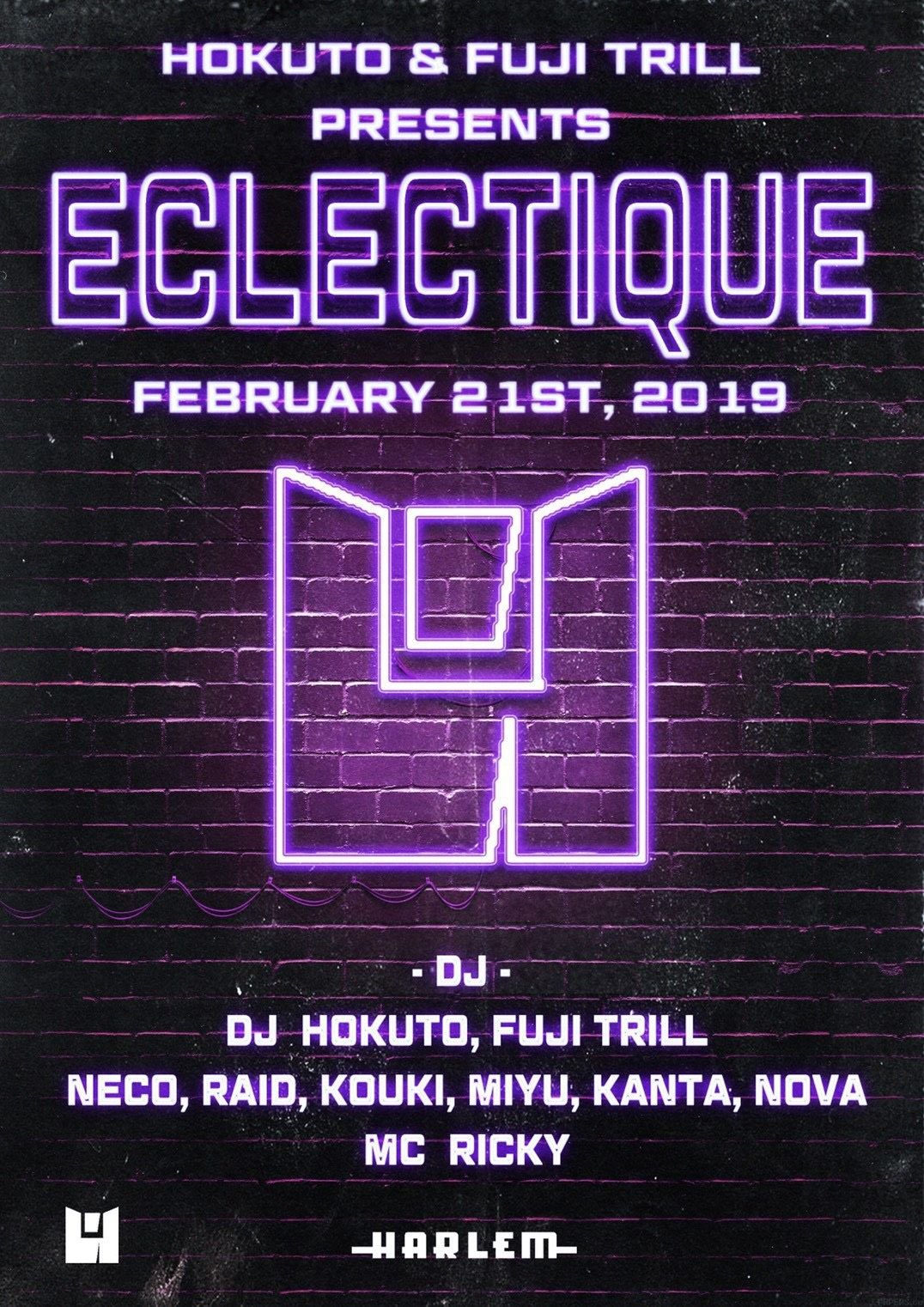 HOKUTO & FUJI TRILL presents ECLECTIQUE