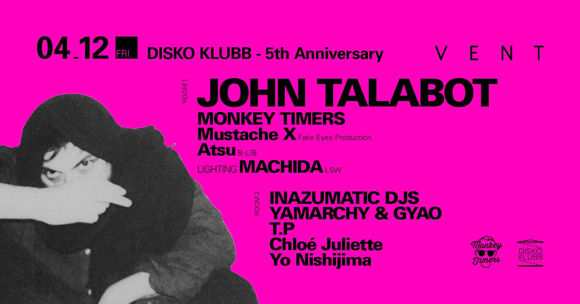 John Talabot at DISKO KLUBB