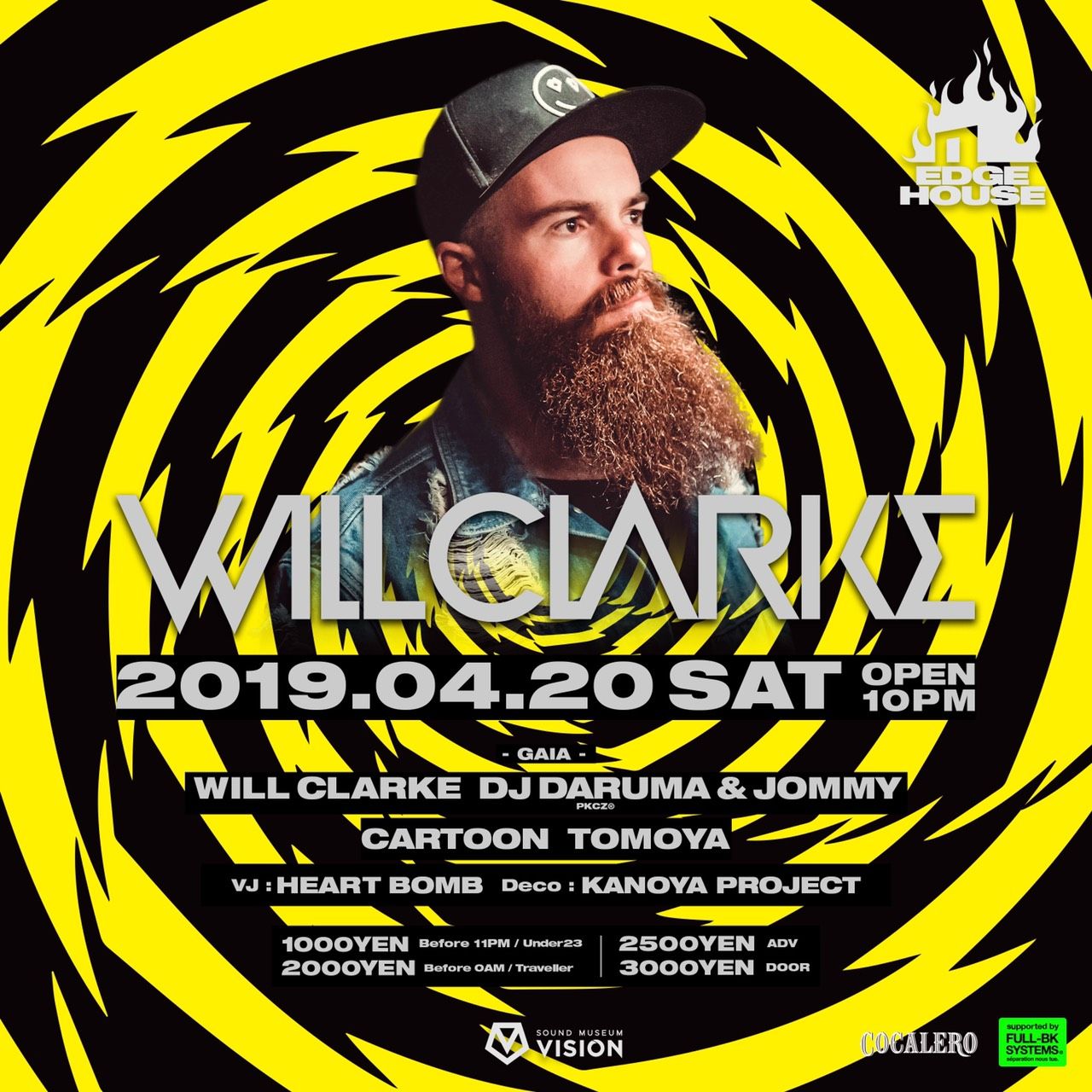 EDGE HOUSE feat. WILL CLARKE