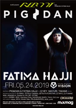 ALIVE presents REBOOT feat. PIG & DAN, FATIMA HAJJI Supported by Cocalero