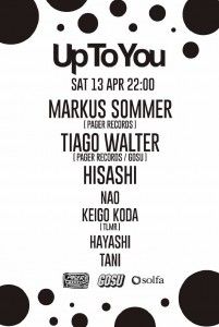 Up To You with Markus Sommer, Tiago Walter