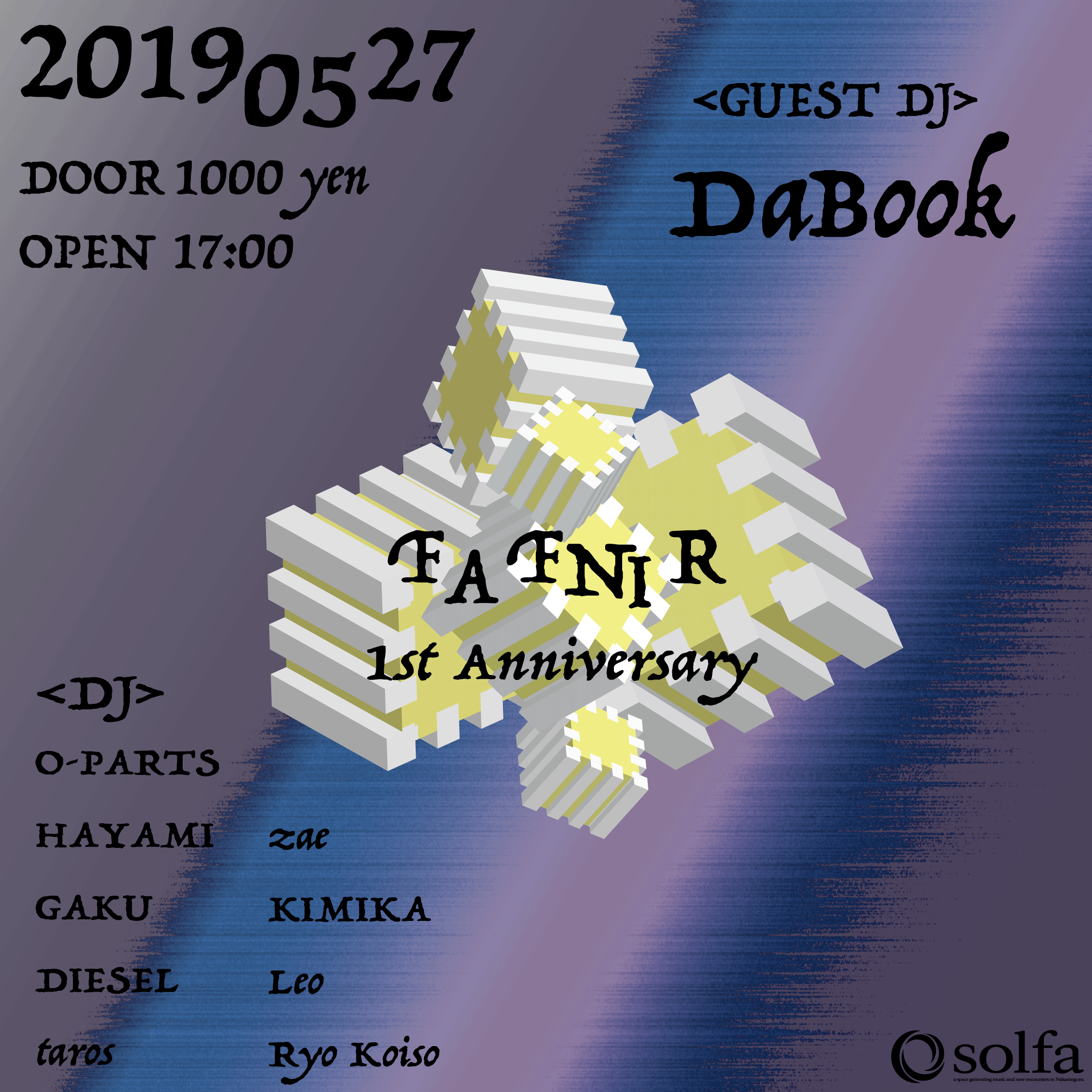 FAFNIR 1st Anniversary