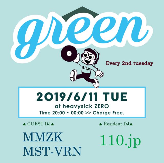 MUSIC BAR GREEN【20:00～Midnight】