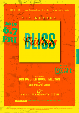 AFTER WORK EACH & EVERY FRIDAYS BLISS FRIDAYS